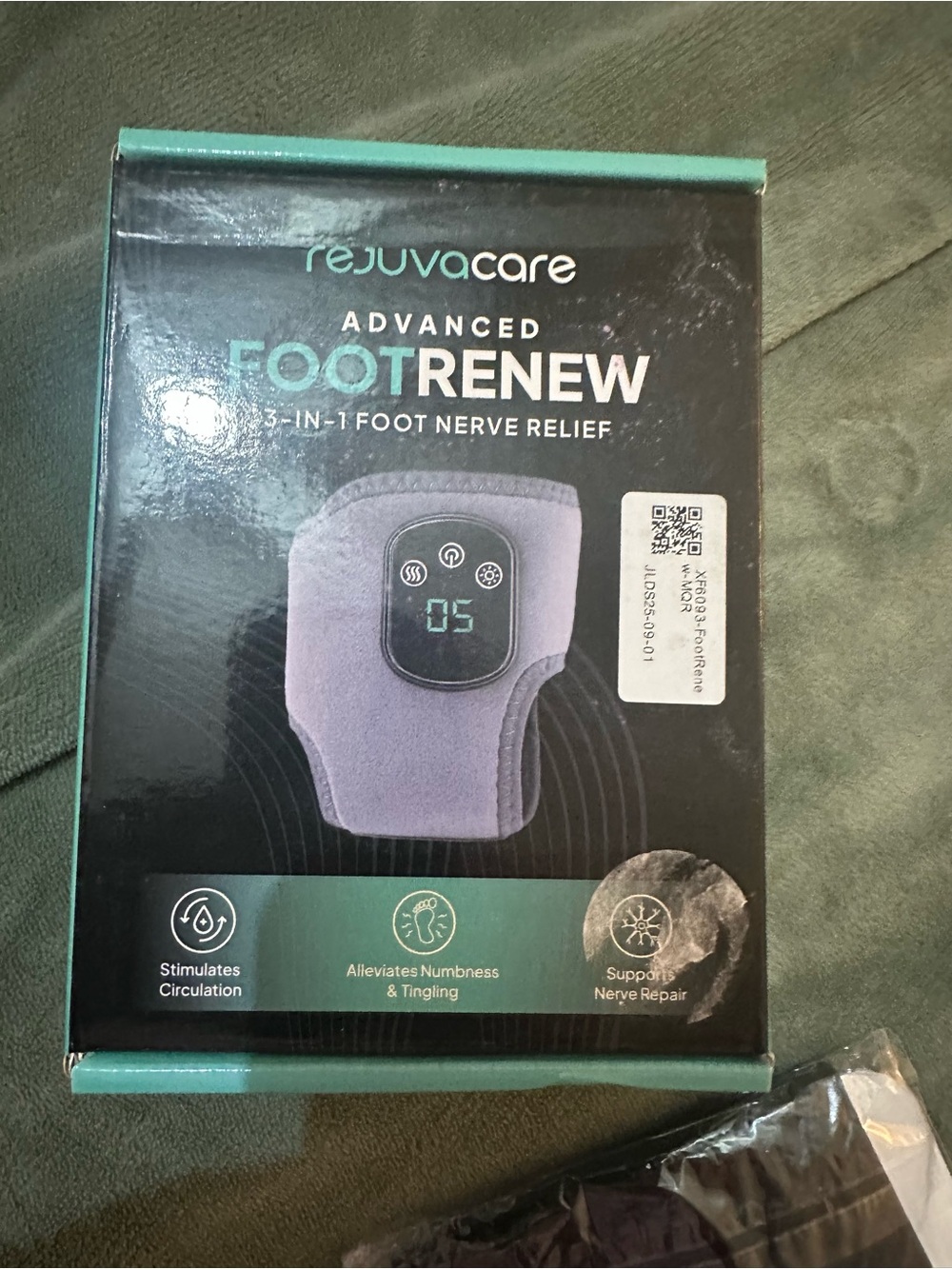 RejuvaCare Advanced Foot Renew - Gray Foot Nerve Relief Device
